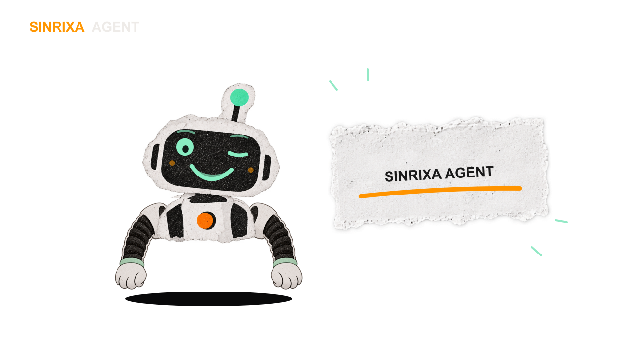 Бумажный робот SINRIXA AGENT